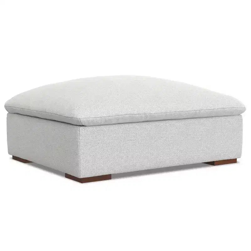 Canapé 3 places et pouf WyndenHall Marlee gris nuage