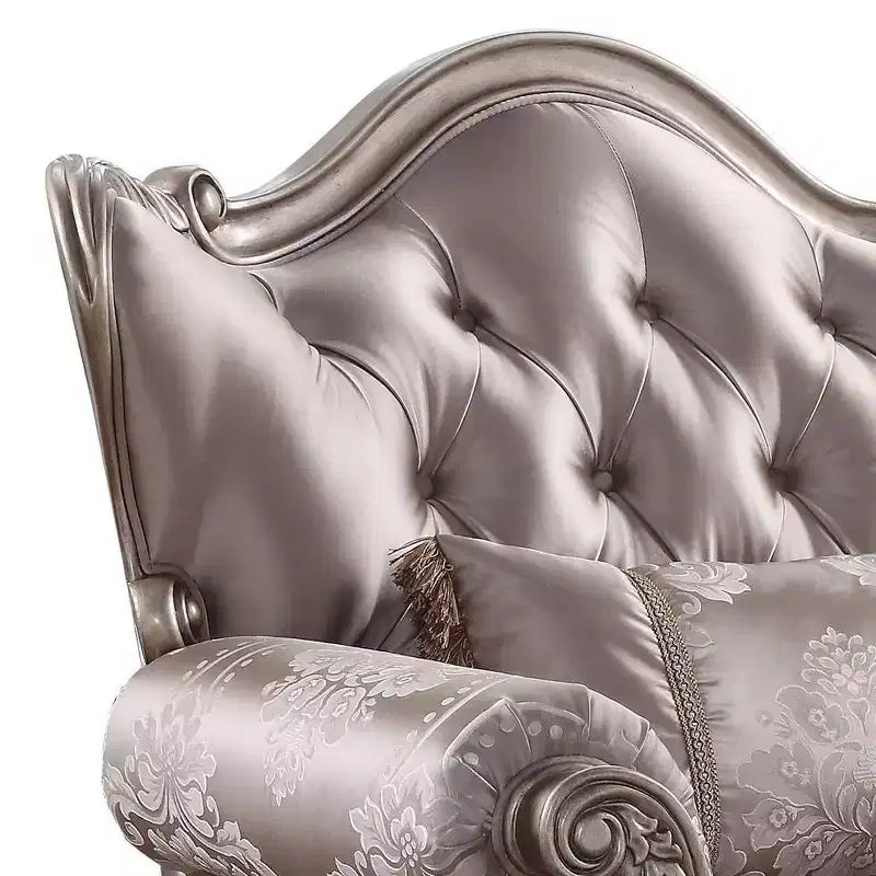 Chaise en tissu Jayceon 45 po champagne - Acme Furniture
