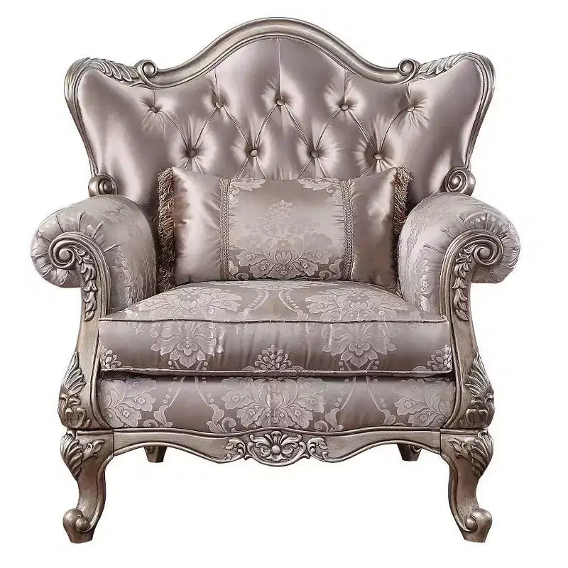 Chaise en tissu Jayceon 45 po champagne - Acme Furniture