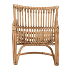 Fauteuil d'appoint en rotin naturel Blanca marron - bali & pari