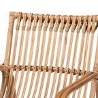 Fauteuil d'appoint en rotin naturel Blanca marron - bali & pari