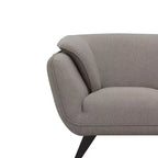 Canapé Nayeli 65" Lin Marron - Acme Furniture : Cuir Rembourré, Cadre en Bois, Aucun Assemblage Requis