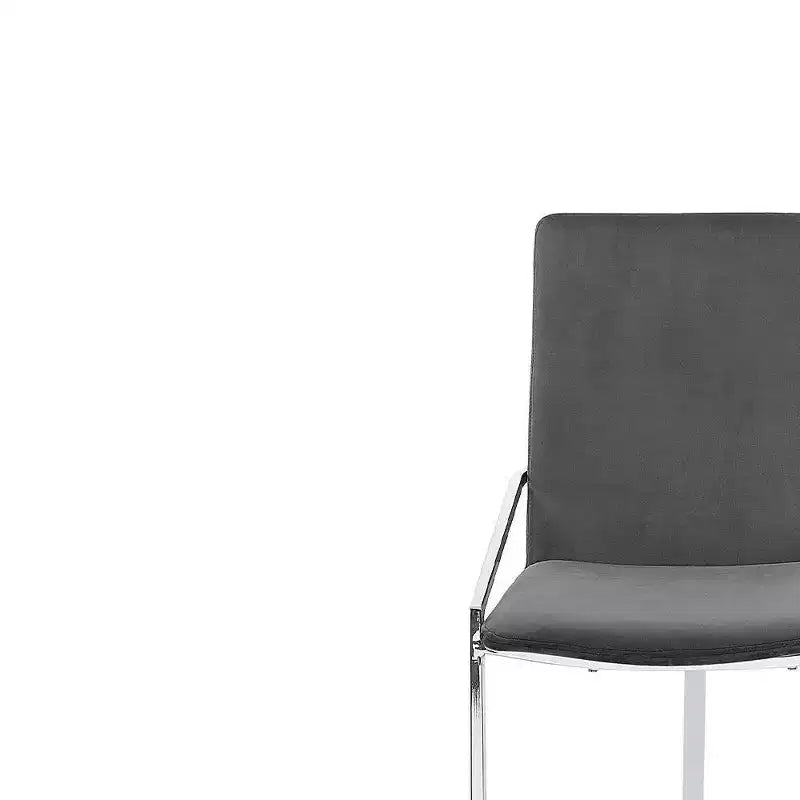 Fauteuil d'appoint Zlatan 20" : Structure en métal chromé et velours luxueux - Acme Furniture