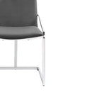 Fauteuil d'appoint Zlatan 20" : Structure en métal chromé et velours luxueux - Acme Furniture