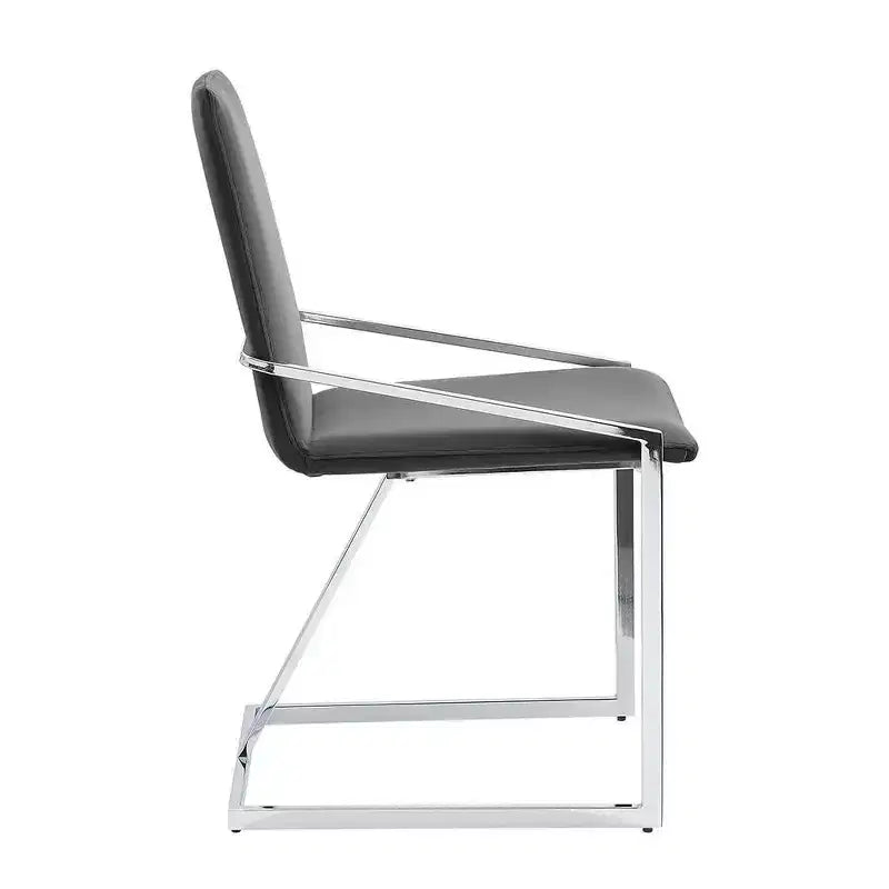 Fauteuil d'appoint Zlatan 20" : Structure en métal chromé et velours luxueux - Acme Furniture