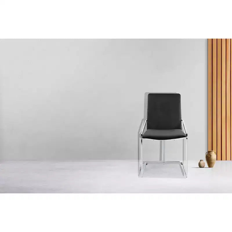 Fauteuil d'appoint Zlatan 20" : Structure en métal chromé et velours luxueux - Acme Furniture