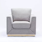 Acme Furniture Fauteuil d'appoint Valin Tissu gris