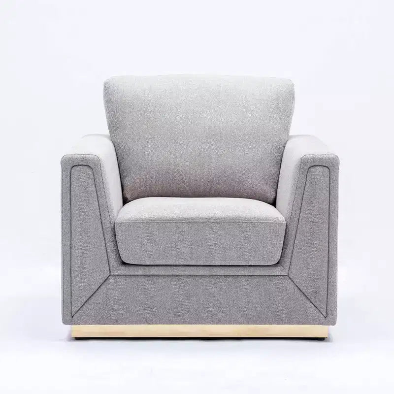 Acme Furniture Fauteuil d'appoint Valin Tissu gris