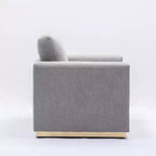 Acme Furniture Fauteuil d'appoint Valin Tissu gris