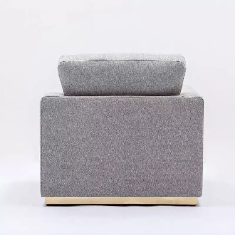 Acme Furniture Fauteuil d'appoint Valin Tissu gris