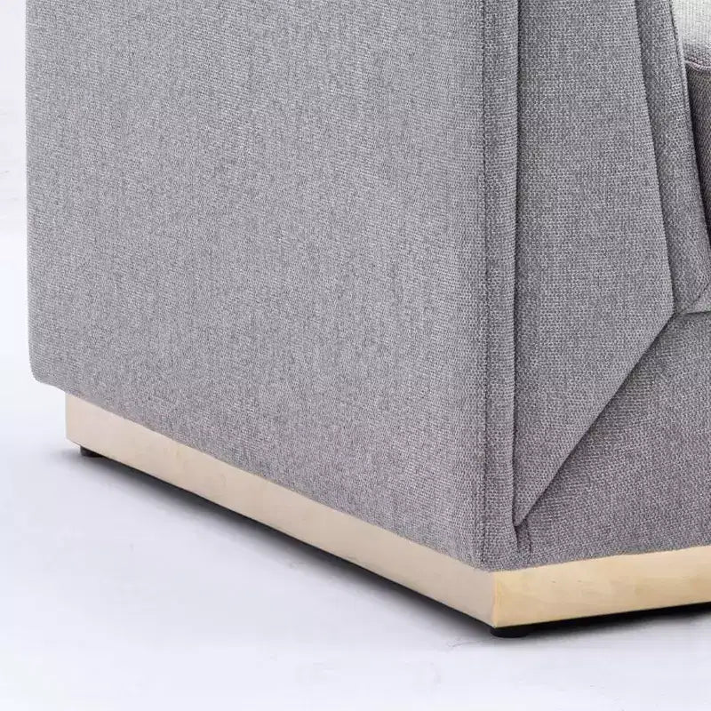 Acme Furniture Fauteuil d'appoint Valin Tissu gris