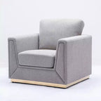 Acme Furniture Fauteuil d'appoint Valin Tissu gris