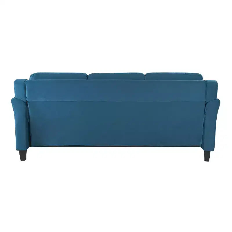 Lifestyle Solutions Canapé Harper Velours Bleu