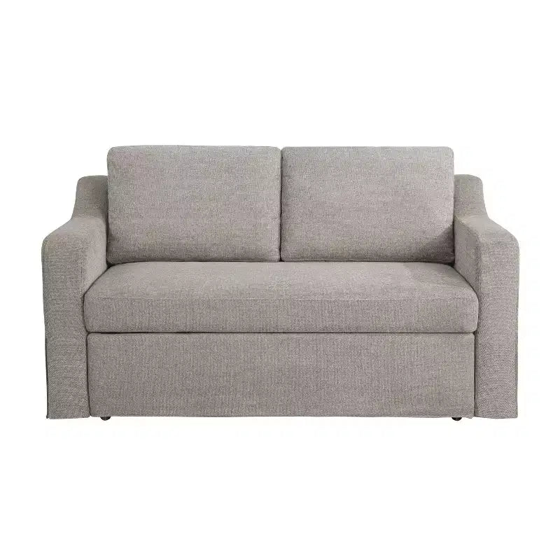 Causeuse convertible Serta Hans en lin tissé