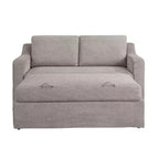 Causeuse convertible Serta Hans en lin tissé