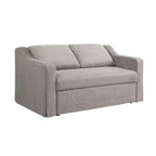 Causeuse convertible Serta Hans en lin tissé