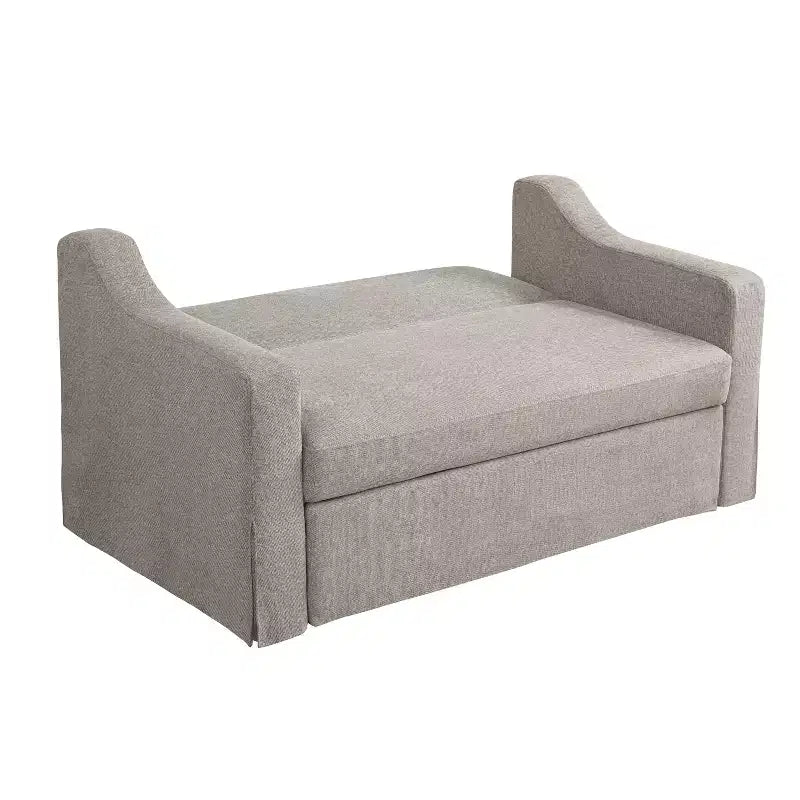 Causeuse convertible Serta Hans en lin tissé