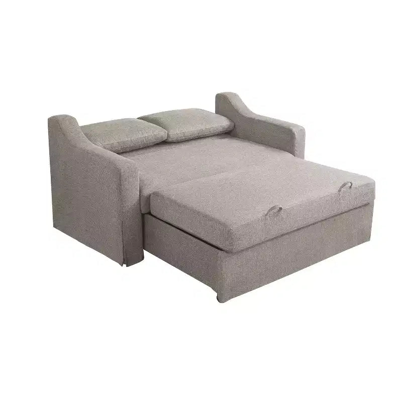 Causeuse convertible Serta Hans en lin tissé