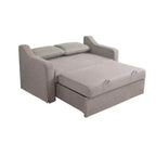 Causeuse convertible Serta Hans en lin tissé