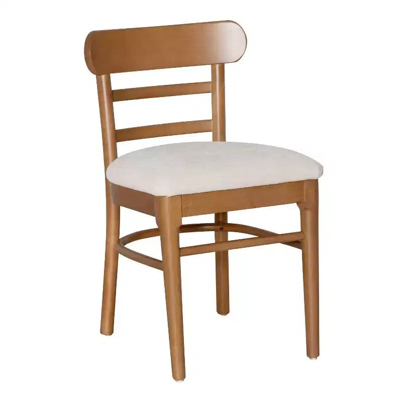 Linon Lot de 2 Chaises Tuttle Marron Gris