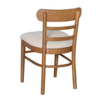 Linon Lot de 2 Chaises Tuttle Marron Gris