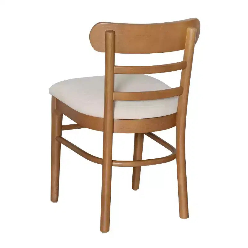 Linon Lot de 2 Chaises Tuttle Marron Gris
