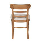 Linon Lot de 2 Chaises Tuttle Marron Gris
