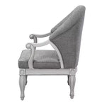 Fauteuil d'appoint Florian 78 cm : capitonné, revêtement coton, aucun assemblage requis - Acme Furniture