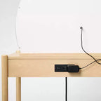 Coiffeuse avec miroir lumineux, tiroirs de rangement et multiprise - Threshold™ conçu avec Studio McGee