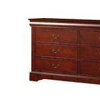 Commode Louis Philippe III Acme Furniture, coloris cerise