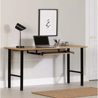Commode South Shore Tassio 5 tiroirs : Glissières métalliques, surface stratifiée, cadre en panneaux de particules, 123,8 cm H