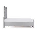 Ensemble de lit 3 pièces Queen Tenaya avec 2 tables de chevet Argent/Gris - HOMES: Inside + Out