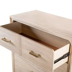 HOMES: Inside + Out Ensemble 3 pièces Neovesi Bois 2 tables de nuit et commode chêne bohème