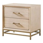 HOMES: Inside + Out Ensemble 3 pièces Neovesi Bois 2 tables de nuit et commode chêne bohème