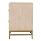 HOMES: Inside + Out Ensemble 3 pièces Neovesi Bois 2 tables de nuit et commode chêne bohème