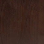 Table de chevet Baxton Studio Nikolai en tissu et bois, 2 tiroirs, beige/marron wengé