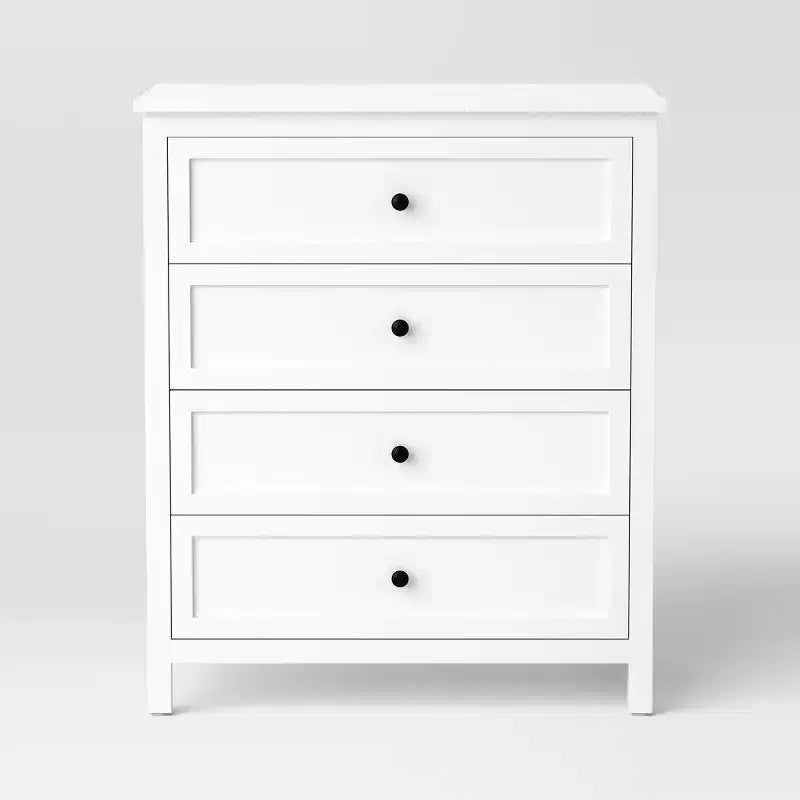 Commode classique blanche à 4 tiroirs - Room Essentials™