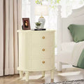 LITTLE TREE 3 Drawer Fully Assembled Nightstand White