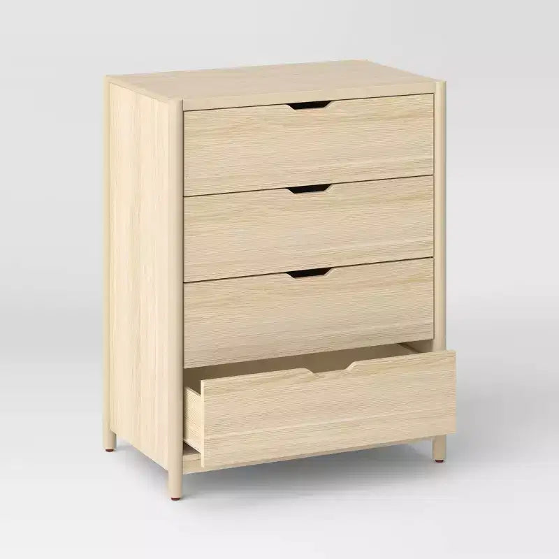 Commode scandinave 4 tiroirs naturelle - Room Essentials™
