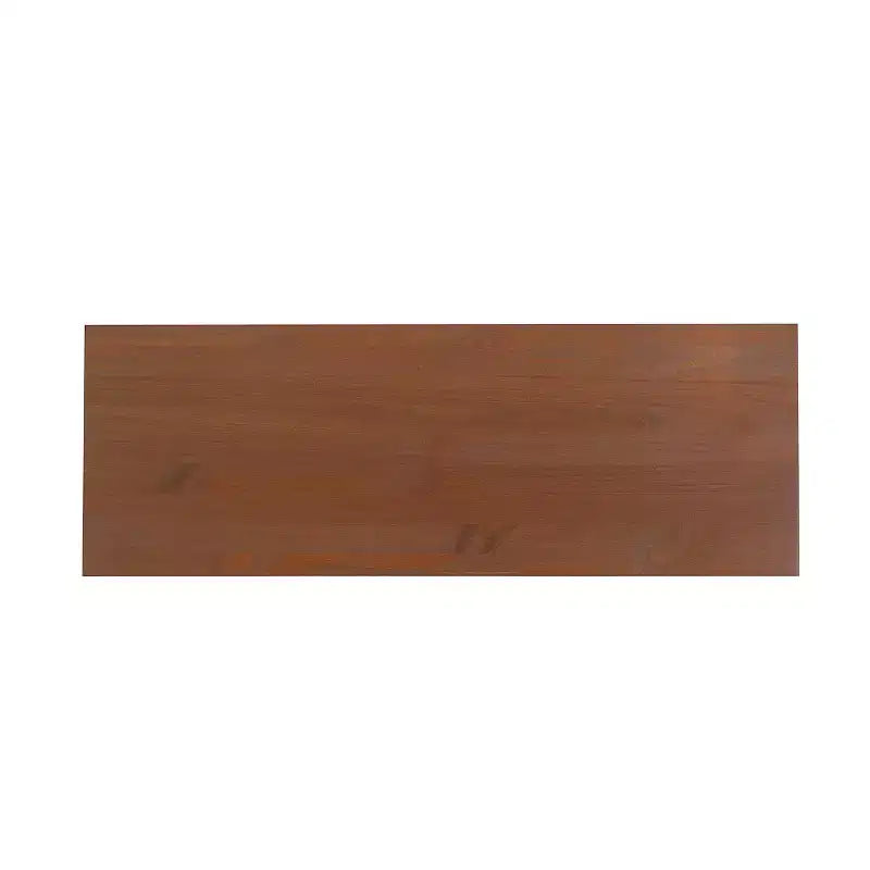 Commode à 6 tiroirs Powell Pensy en bois massif de style moderne Mid-Century, finition noyer : Rangement pour chambre à coucher, cadre en pin, glissières en métal