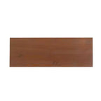 Commode à 6 tiroirs Powell Pensy en bois massif de style moderne Mid-Century, finition noyer : Rangement pour chambre à coucher, cadre en pin, glissières en métal