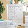 Acme Furniture 36" Estrella Dresser White Finish