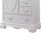 Commode Acme Furniture Estrella 36 po, fini blanc