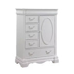 Commode Acme Furniture Estrella 36 po, fini blanc