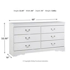 Commode Anarasia Blanche – Signature Design by Ashley
