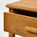 Table de chevet Azorella en chêne marron – Threshold™ conçue avec Studio McGee