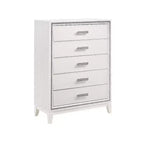 Commode Haiden 35 po, fini blanc, par Acme Furniture