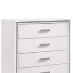 Commode Haiden 35 po, fini blanc, par Acme Furniture
