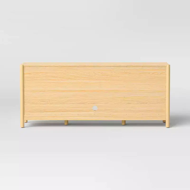 Meuble TV Scandi Media pour téléviseurs jusqu'à 59", naturel - Room Essentials™