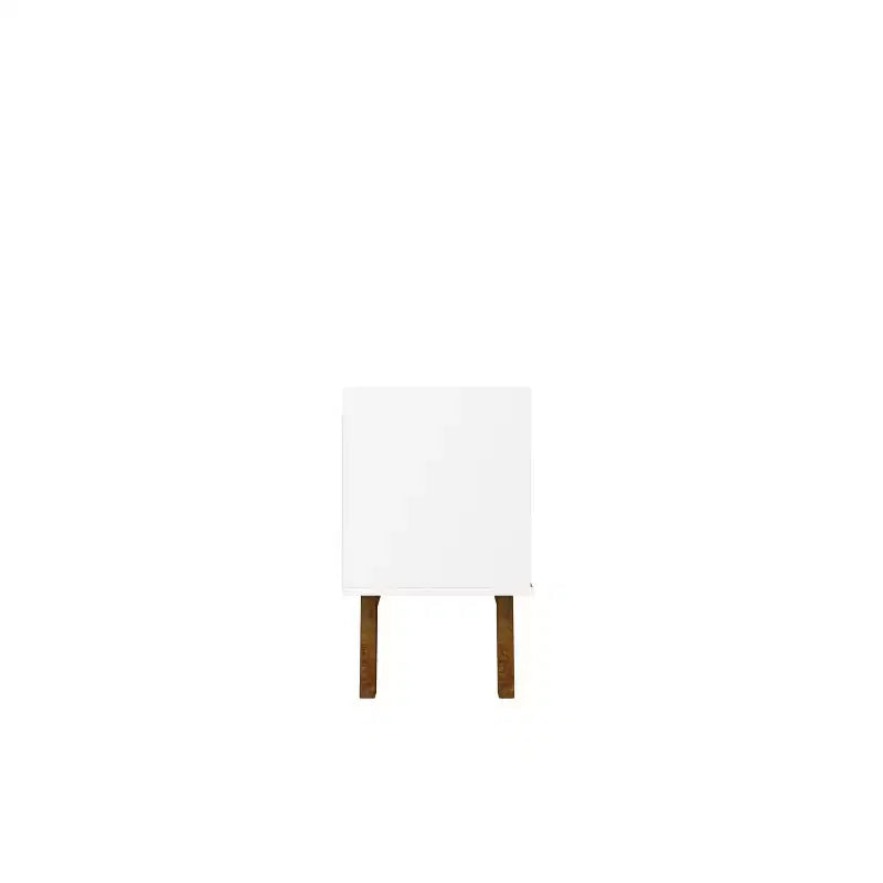 Meuble TV Marcus Mid-Century Modern 4 étagères pour téléviseurs jusqu'à 70", meuble de divertissement, console multimédia - Manhattan Comfort